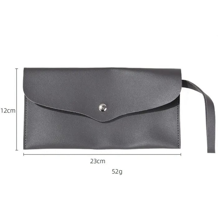 1 Piece Unisex PU Makeup Bag 